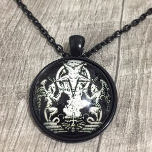 Demons Pendant Punk Gothic Jewelry Necklace